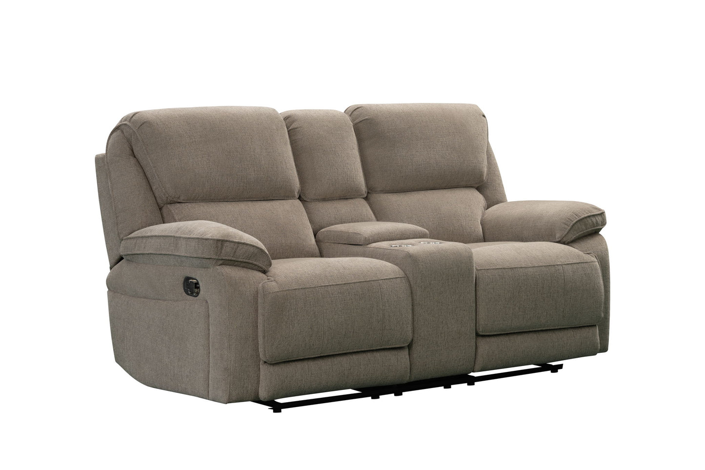 Hooper - Console Loveseat, Manual Recline