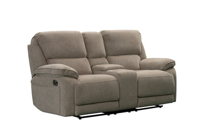 Hooper - Console Loveseat, Manual Recline