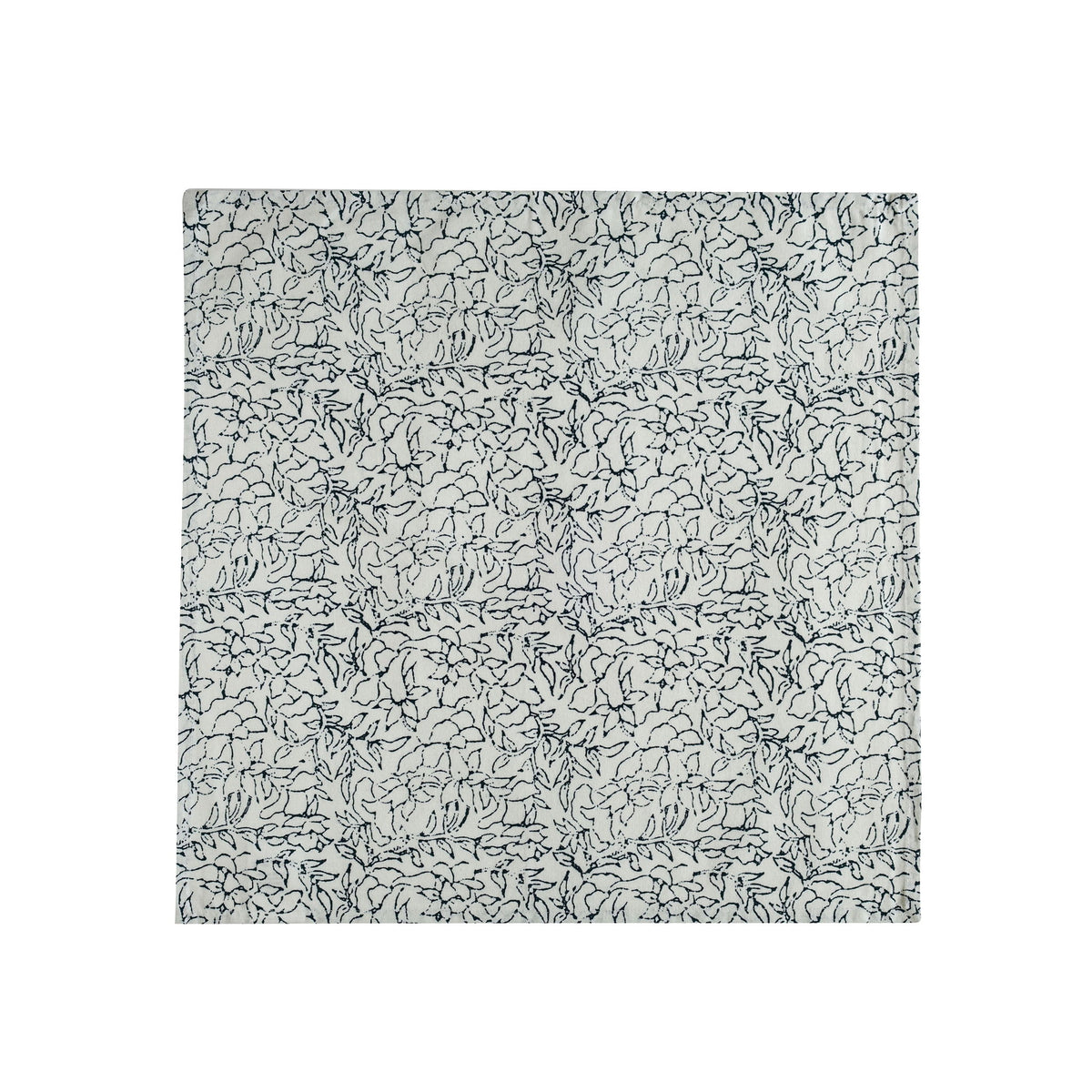 Crissy - Cotton Canvas Printed Napkins (Set of 4) - Inked
