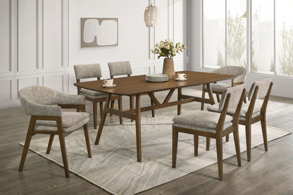 Miller - 39" Square Dining Table - Walnut