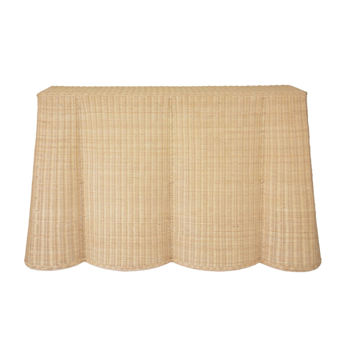 Egan - Rattan Console Table - Natural
