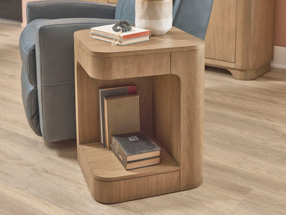 Normandy - Chairside Table - Light Brown