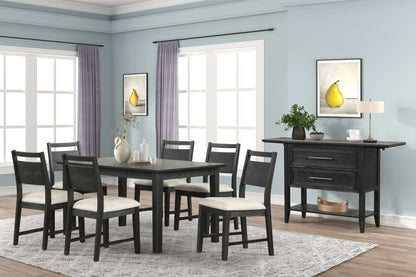 Sable Crest - Dining Set With Round Table