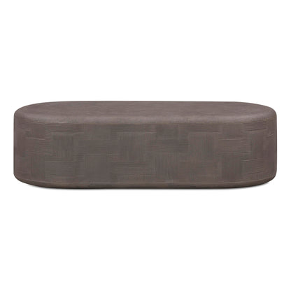 Suraya - Concrete Rounded Coffee Table