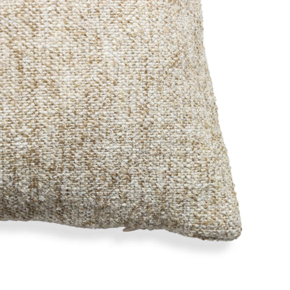 Poh - 20" Square Boucle Accent Pillow Cover - Washed Beige