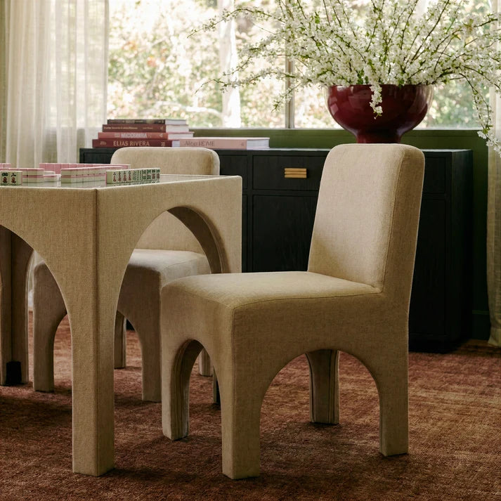Tomlin 35" Square Mahjong Game Table & 2 Chairs Set