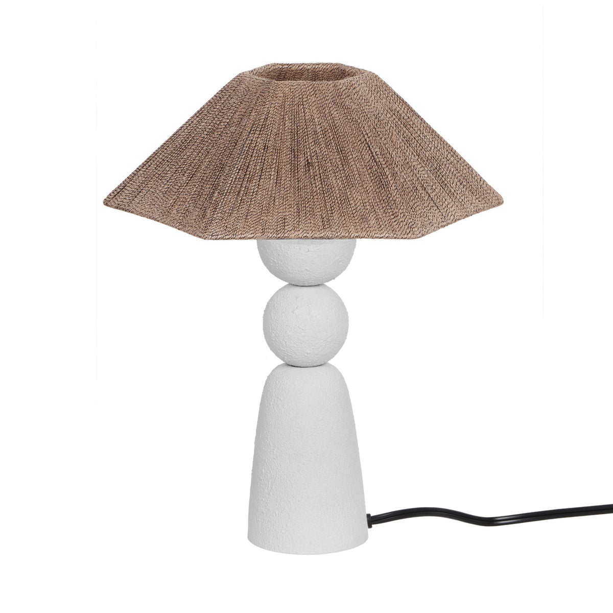 Shabby - Table Lamp - Natural / White