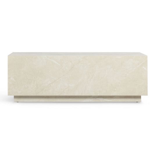 Romy - Coffee Table - Cream Travertine