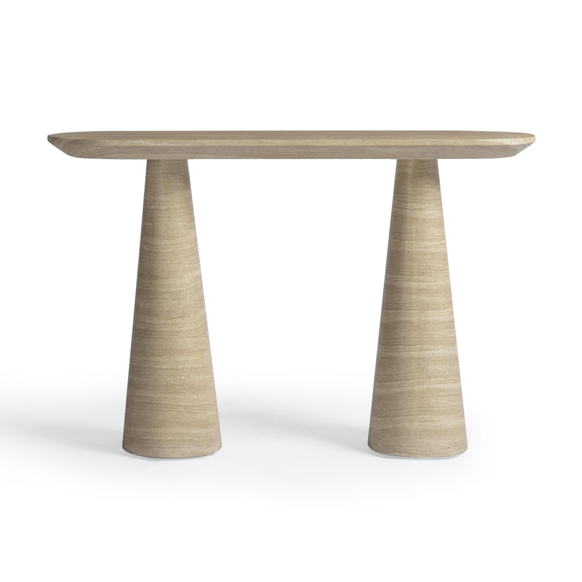 Sandra - Indoor / Outdoor Console Table - Travertine