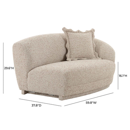 Marion - Textured Boucle Loveseat