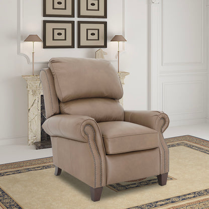 Churchill - Push Thru The Arm Recliner - Cabernet