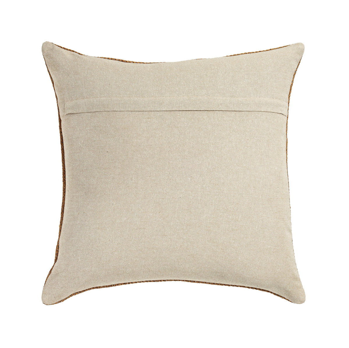 Terra - 20" Square Wool and Jute Kilim Throw Pillow - Mesa