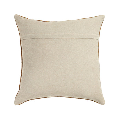 Terra - 20" Square Wool and Jute Kilim Throw Pillow - Mesa