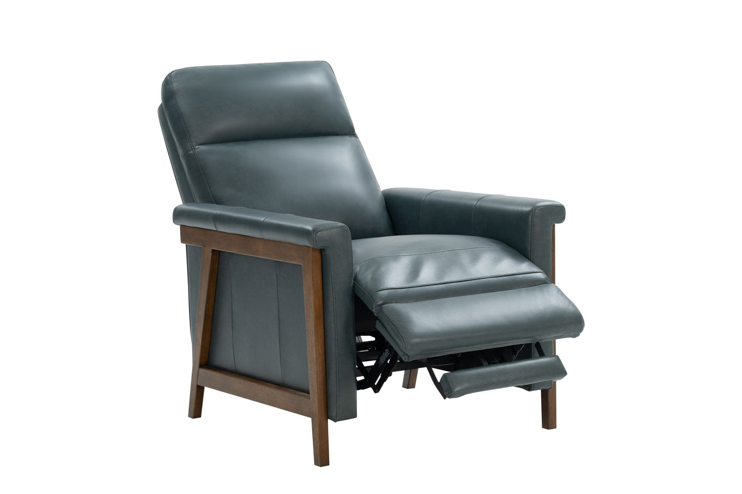 Lewiston (B) - Push Thru The Arm Recliner - Bluegray