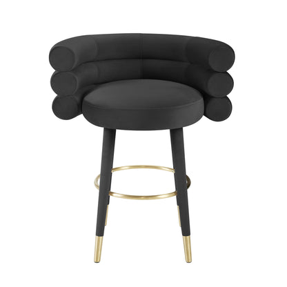 Betty - Velvet Counter Stool