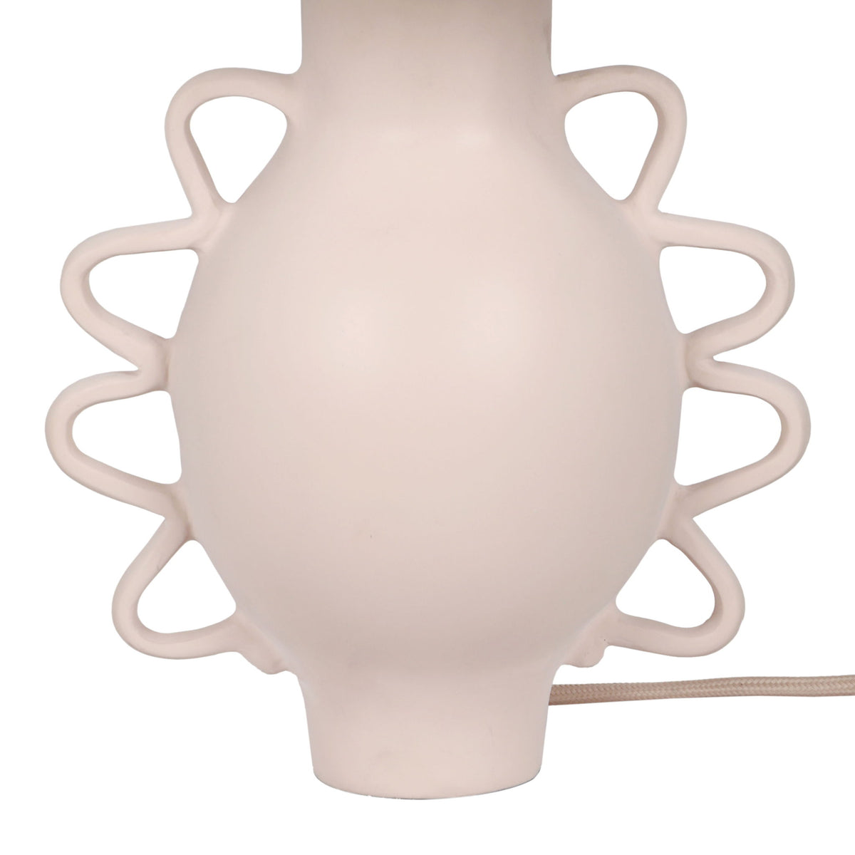Hazza - Pleated Table Lamp - Cream