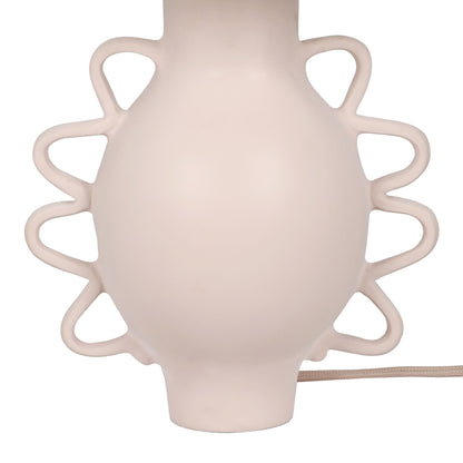 Hazza - Pleated Table Lamp - Cream