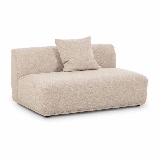 Sylvie - Armless 2-Seater - Cream