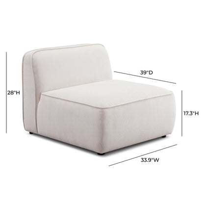 Travie - Armless Chair