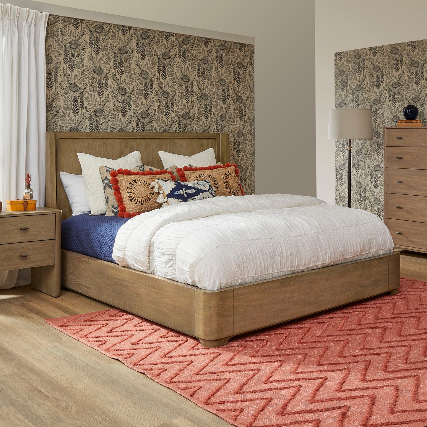 Normandy - Panel Bed