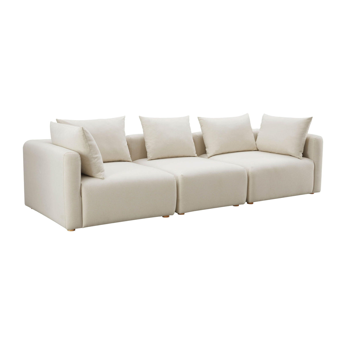 Hangover - Linen Fabric Sofa - Cream