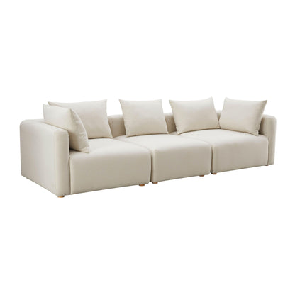 Hangover - Linen Fabric Sofa - Cream