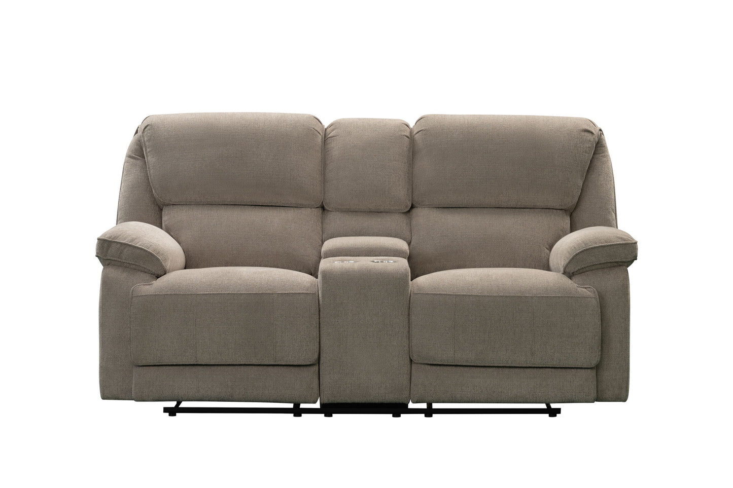 Hooper - Console Loveseat, Manual Recline