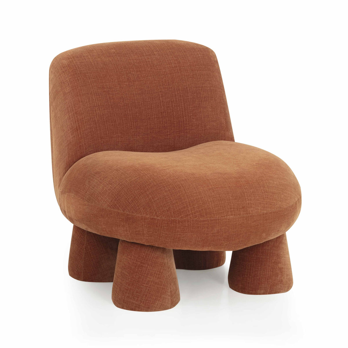 Stomp - Upcycled Chenille Accent Chair
