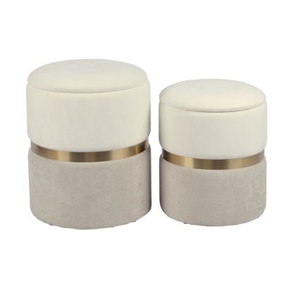 Gigi - Storage Ottoman (Set of 2)