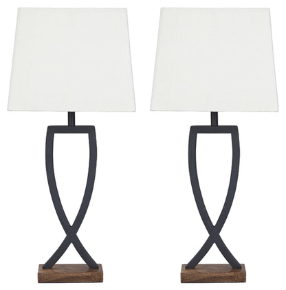 Makara Metal Table Lamp (2/CN)