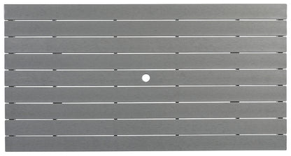 Transville RECT COUNTER TABLE W/UMB OPT