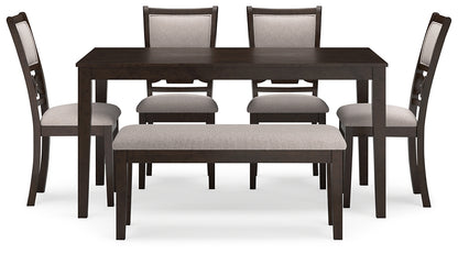 Langwest Dining Room Table Set (6/CN)