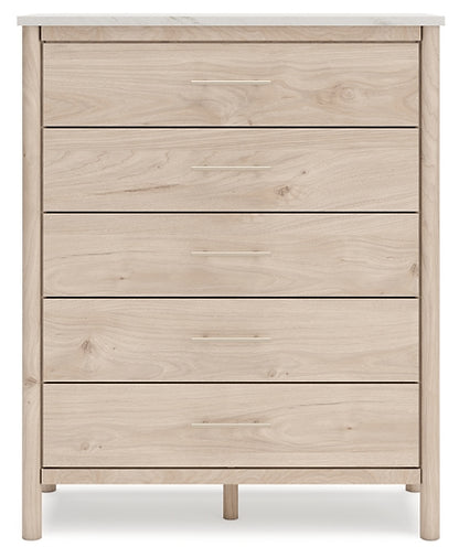Cadmori Five Drawer Wide Chest
