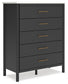 Full Upholstered Panel Bed with Mirrored Dresser and Chest