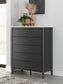 Full Upholstered Panel Bed with Mirrored Dresser and Chest