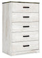 Shawburn Queen Platform Bed with Dresser, Chest and Nightstand