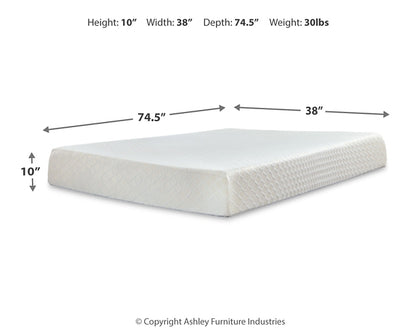 10 Inch Chime Memory Foam  Mattress