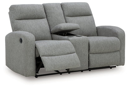 Gauntlet DBL Rec Loveseat w/Console