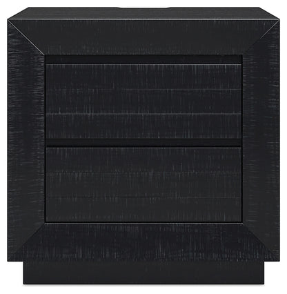 Londer Two Drawer Night Stand