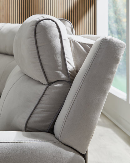 Social Pointe 5-Piece Power Reclining Sectional