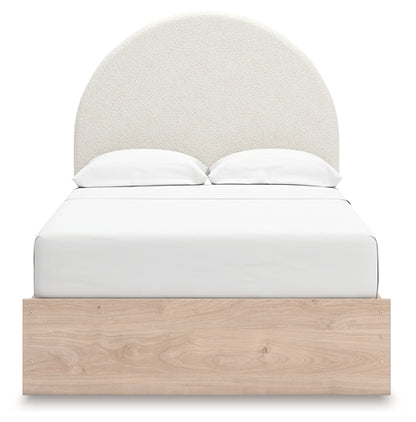Arloster Full Upholstered Panel Bed with Storage