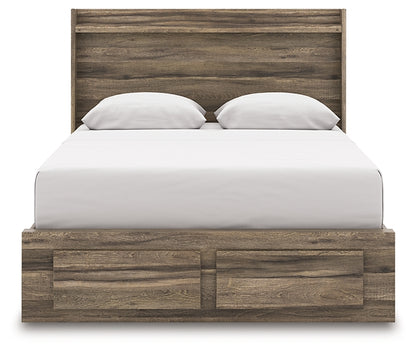 Elbrim Queen Panel Storage Bed
