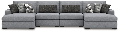 Bealton 4-Piece Sectional with Double Chaise
