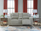 Forest Lake Pwr Rec Loveseat/Con/Adj Hdrst