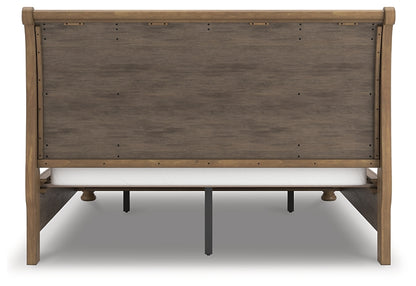 Feddinger California King Storage Sleigh Bed