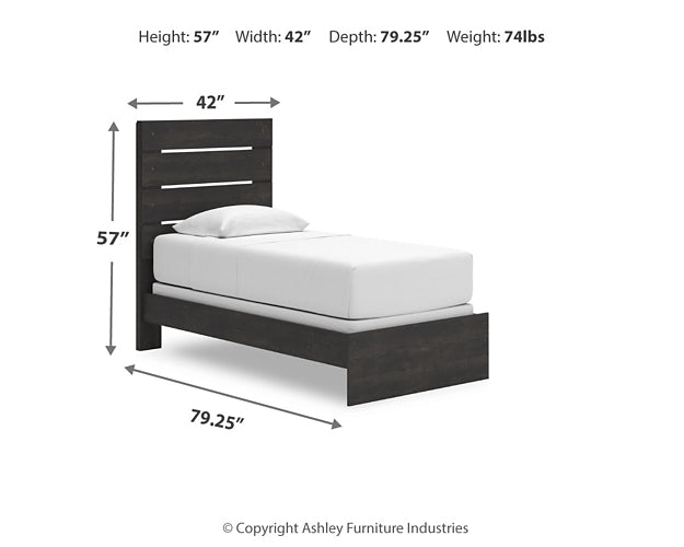 Hollivern  Panel Bed