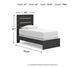 Hollivern  Panel Bed
