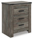Frandern Two Drawer Night Stand