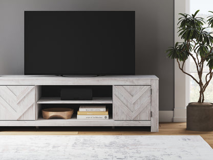 Cayboni LG TV Stand w/Fireplace Option