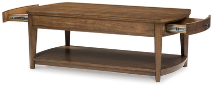 Burkbyer Rectangular Cocktail Table